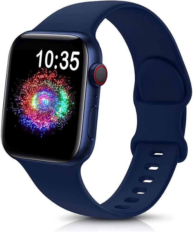 Photo 1 of (2x) Bands for with Apple Watch - Midnight Blue 38/40 ML