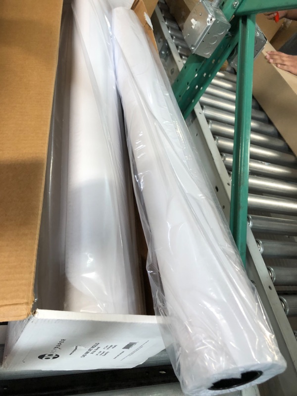 Photo 3 of ACYPAPER Plotter Paper 36 x 150, CAD Paper Rolls, 20 lb. Bond Paper on 2" Core for CAD Printing on Wide Format Ink Jet Printers, 4 Rolls per Box. Premium Quality