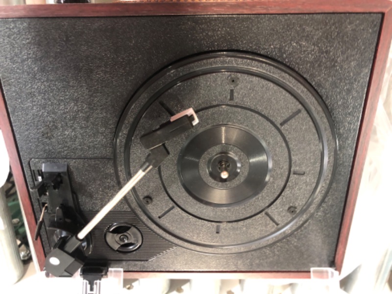 Photo 3 of USED - Vinyl Record Player Turntable with Built-in Bluetooth Receiver 