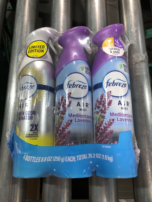 Photo 2 of 3PK Febreze Air Fresheners, Room Fresheners, Odor-Fighting Air Effects, Lilac Scent , 8.8 oz. 