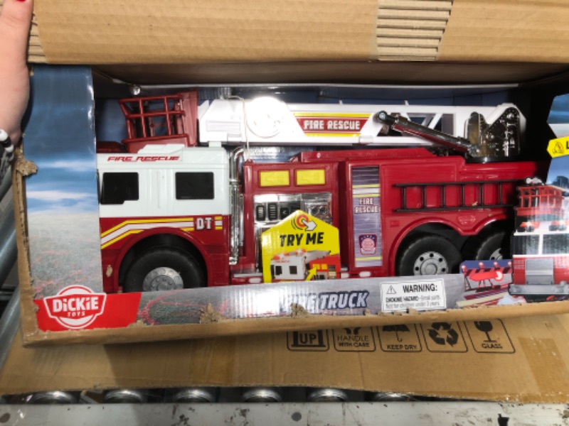 Photo 2 of DICKIE TOYS - 24 Inch Jumbo Fire Truck