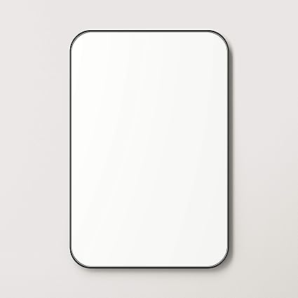 Photo 1 of (similar to stock) Black framed Mirror metal 