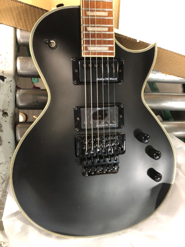 Photo 5 of * used item * please see all images * 
Destiny cnc wound Electric Guitar, Black Satin