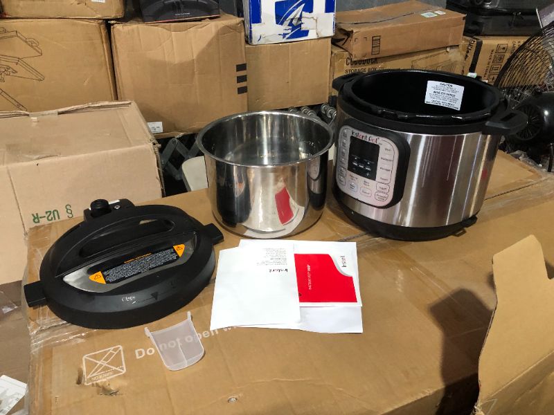 Photo 2 of ***MISSING PARTS - DIRTY - SEE NOTES***
Instant Pot Duo 7-in-1 Electric Pressure Cooker, 6QT