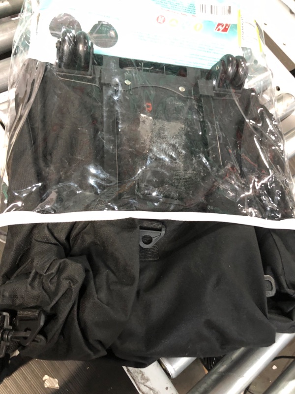 Photo 1 of **DAMAGE** J.L. Childress Wheelie Car Seat Travel Bag, Black 1 Count (Pack of 1) Black