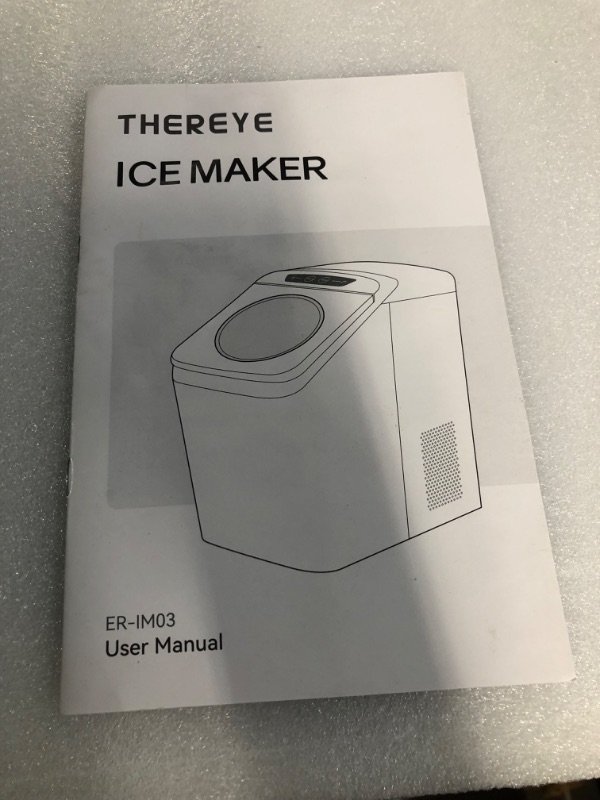 Photo 6 of * used * damaged * see images * 
Thereye Countertop Nugget Ice Maker, Pebble Ice Maker Machine, 30lbs Per Day