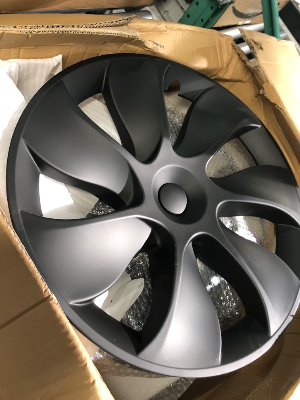 Photo 2 of ThinSGO Tesla Model Y Hubcap Model Y Wheel Cap Model Y 19 inch Hub Cap