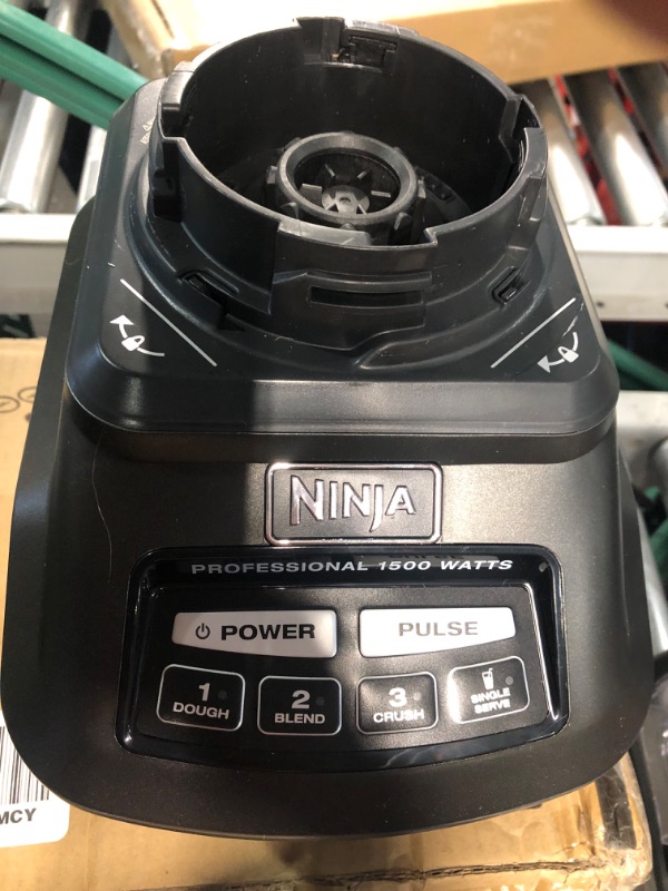 Photo 2 of **FOR PARTS ONLY** READ NOTES  Ninja BL770 Mega Kitchen System, 1500W, 4 Functions  72-oz.* Blender Pitcher, 64-oz. Processor Bowl, (2) 16-oz. To-Go Cups & (2) Lids, Black BL770 Black