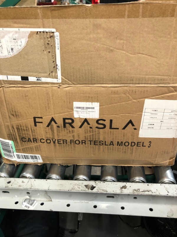 Photo 2 of Farasla Outdoor Car Cover for Tesla Model 3 with Storage Bag