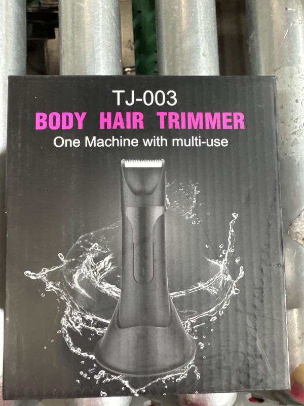 Photo 2 of BESTBOMG Groin Hair Trimmer for Men, Ball Shaver, Electric Body Trimmer,