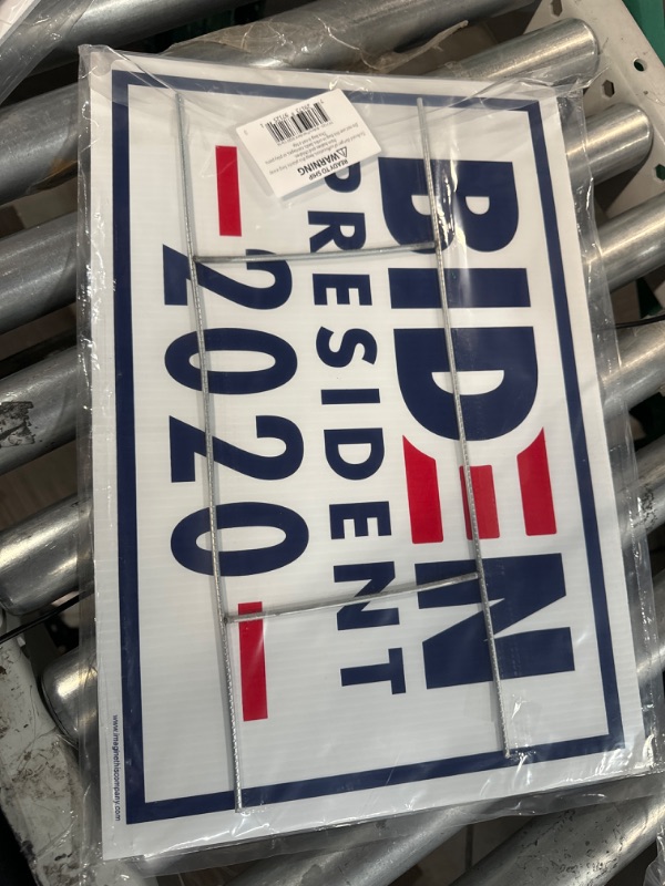 Photo 3 of  Biden Harris 2020 President 12x18-inch Yard Sign 