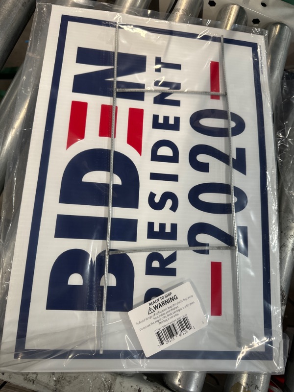 Photo 2 of  Biden Harris 2020 President 12x18-inch Yard Sign 