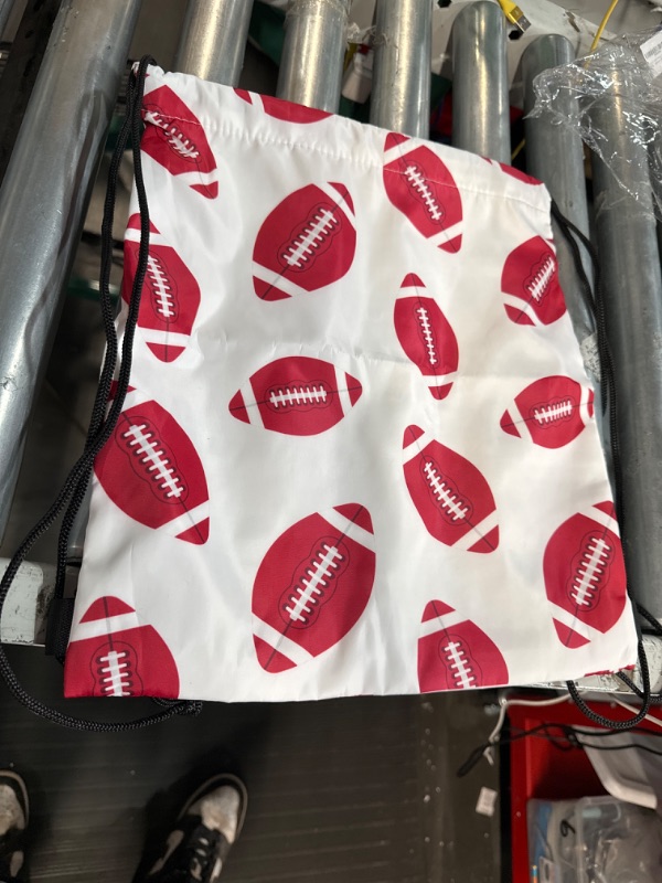 Photo 1 of drawstring football bag