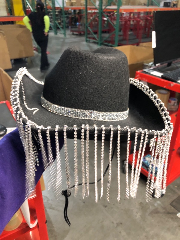 Photo 4 of  Women Rhinestone Cowboy Hat ONE HAT!!