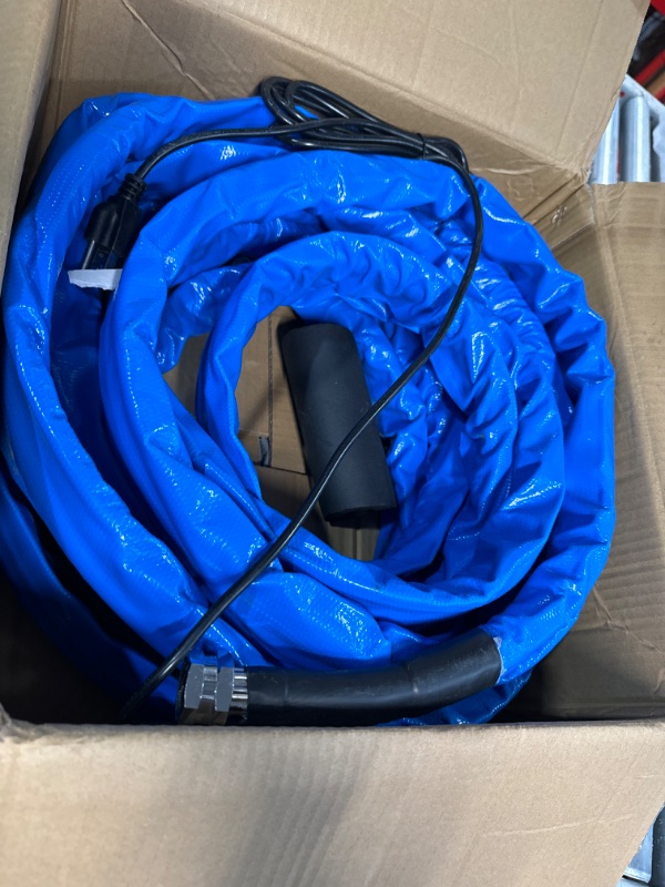 Photo 2 of Doosela Heated Water Hose for RV, 33FT Heated Drinking Water Hose with Abrasion-Resistant Cover,Withstand Temperatures Down to -40°F, Ideal for RV, Camper,Truck