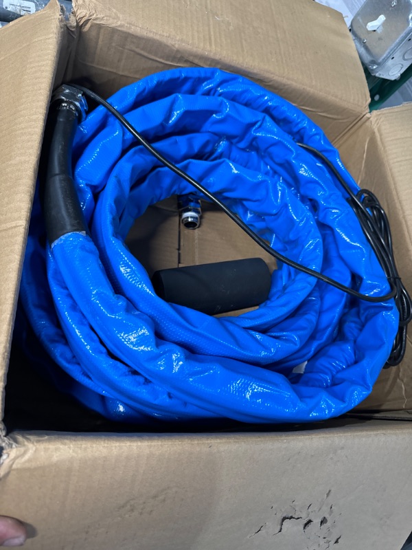 Photo 3 of Doosela Heated Water Hose for RV, 33FT Heated Drinking Water Hose with Abrasion-Resistant Cover,Withstand Temperatures Down to -40°F, Ideal for RV, Camper,Truck