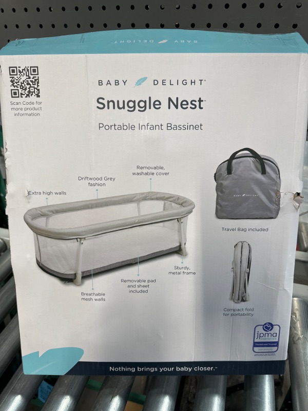 Photo 2 of Baby Delight Snuggle Nest Bassinet | Portable Baby Bed | for Infants 0 – 5 Months 