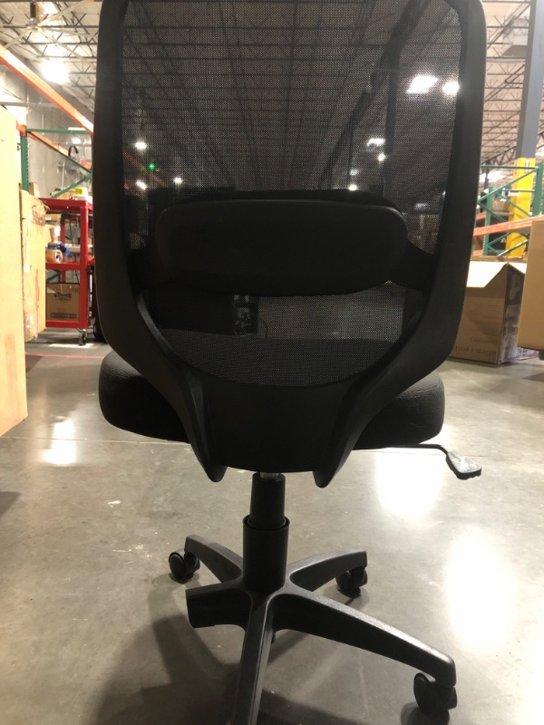 Photo 4 of * see images for damage *
KOLLIEE Mid Back Mesh Office Chair Ergonomic Swivel Black Desk Office Chair