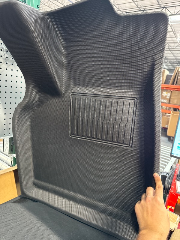 Photo 2 of Maysoo Tesla Model Y Floor Mats, Tesla Model Y 5-Seat 2020-2023 Accessories,