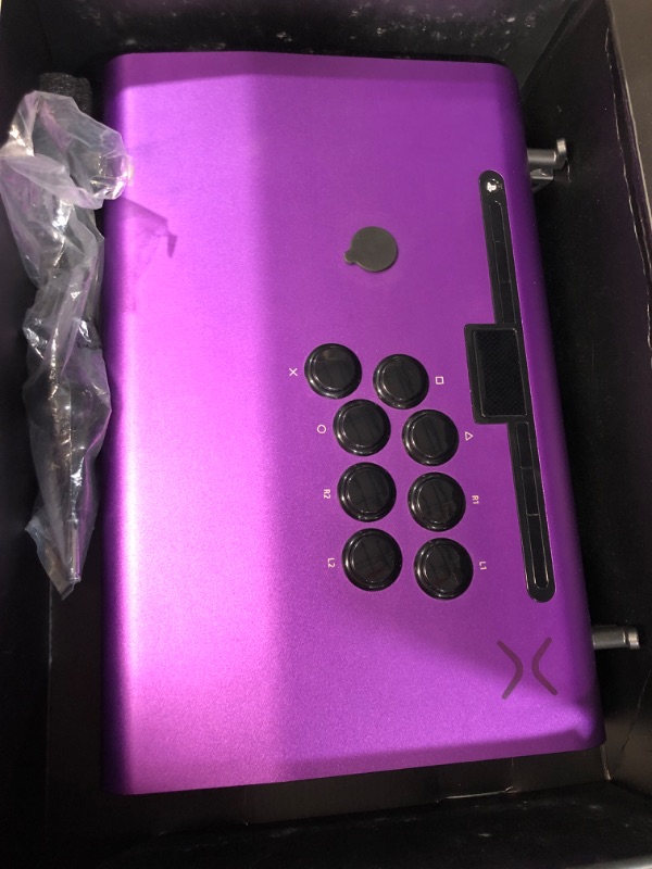 Photo 3 of (PARTS ONLY)Victrix by PDP Pro FS Arcade Fight Stick for PlayStation 5 - Purple Pro FS Purple