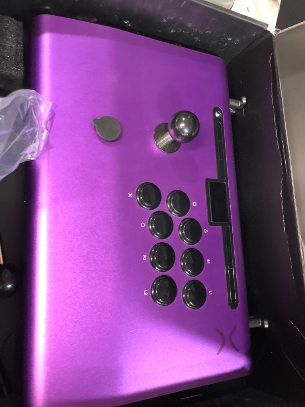 Photo 6 of (PARTS ONLY)Victrix by PDP Pro FS Arcade Fight Stick for PlayStation 5 - Purple Pro FS Purple