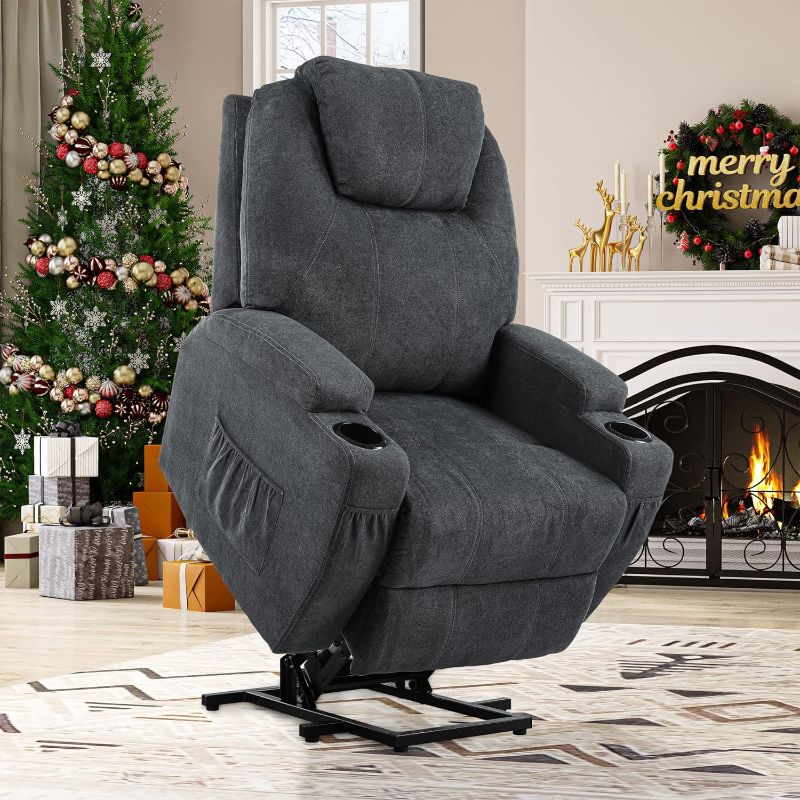 Photo 1 of *PARTS ONLY INCOMPLETE ITEM*
YITAHOME Electric Power Lift Recliner Chair for Elderly, 