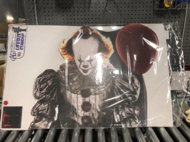 Photo 2 of Advanced Graphics Pennywise with Balloon Life Size Cardboard Cutout Standup - IT Chapter 2 (2019 Film) Pennywise With Balloon - It Chapter 2