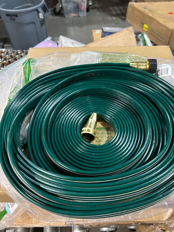 Photo 2 of **STOCK PHOTO FOR REFERENCE ONLY**
Gilmour 2-in-1 Sprinkler/Soaking Hose, Green, 25 Feet