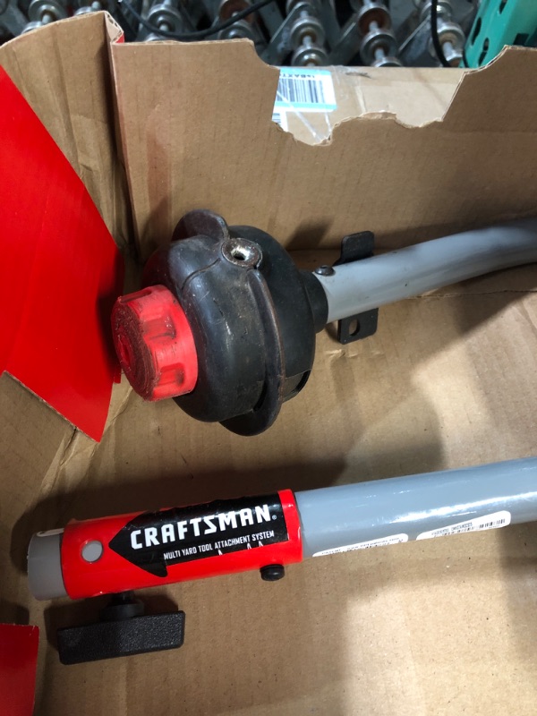 Photo 2 of * USED * 
CRAFTSMAN WC2200 25-cc 2-cycle 17-in Curved Gas String Trimmer with Edger Conversion Capable