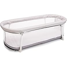 Photo 1 of Baby Delight Snuggle Nest Bassinet, Portable Baby Bed, for Infants 0 – 5 Months, Driftwood Grey