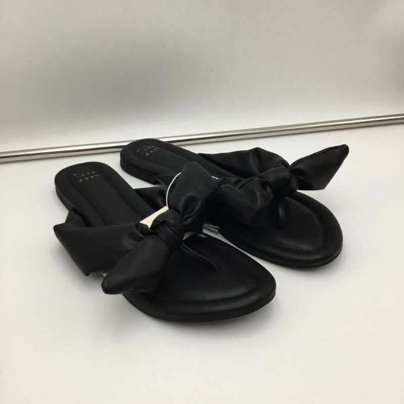 Photo 1 of A New Day Womens Adley Flip Flop Sandals Black, 7