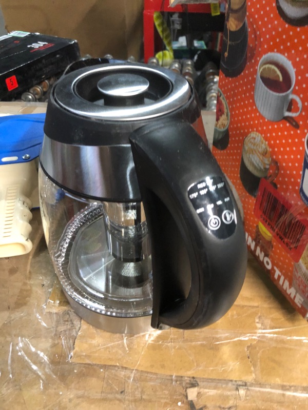 Photo 3 of *PARTS* *SEE NOTES*  Chefman Electric Kettle w/Temperature Control, Removable Tea Infuser