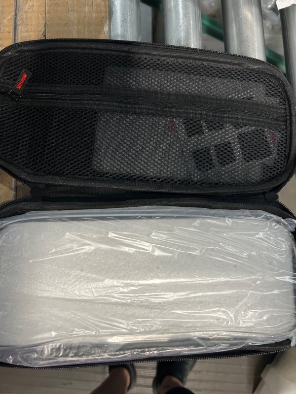 Photo 3 of Hard Carrying Case Compatible with Steam Deck, Galaxy Travel Case & Clear Soft TPU Protective Cover Case