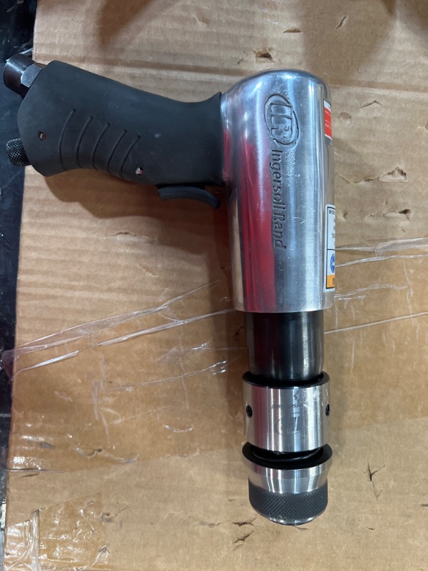 Photo 1 of Ingersoll Rand 114GQC Air Hammer - 3 PC Chisel Set with Tapered Punch, Panel Cutter, Flat Chisel, 2-5/8 Inch stroke, 3500 BPM, Lightweight, Compact, Gray