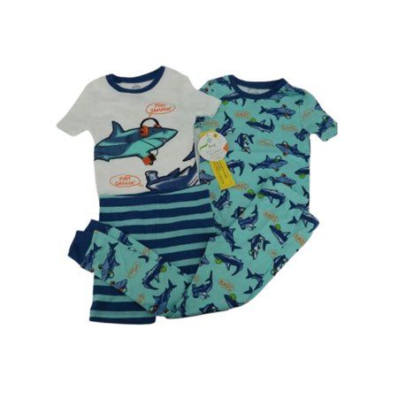 Photo 1 of Boys 4 Piece Pajamas Set Shark 5T
2 pack