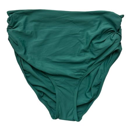 Photo 1 of Anne Cole Limited Edition Ladies Convertible High Waist Shirred Swim Bottom (Ocean Green XXL