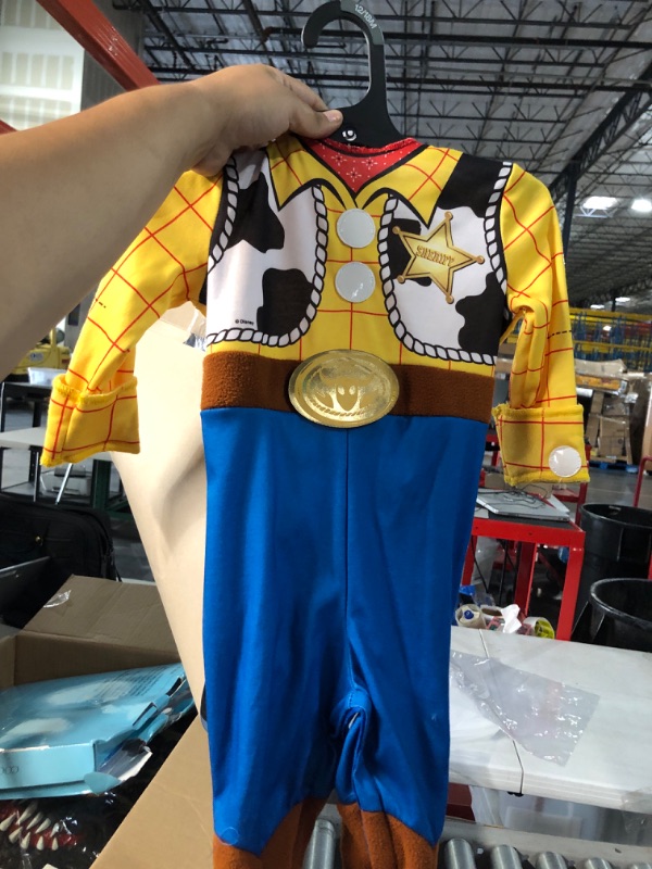 Photo 2 of **SEE NOTES**
Disguise Baby Boys' Woody Deluxe Infant Costume (12-18 mths) Multi