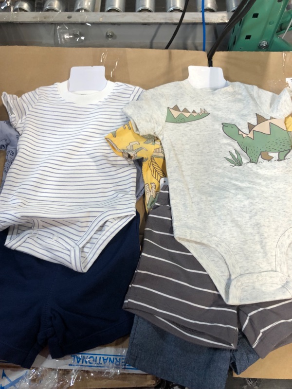 Photo 2 of 9-12 months carters clothing 2 pairs total 4 outfits