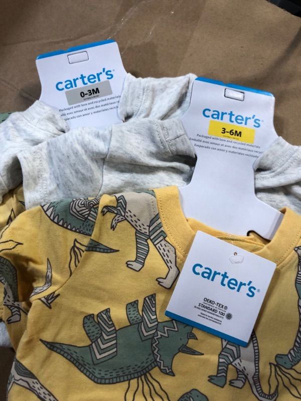 Photo 1 of 0-3 months and 3-6 months Carters clothing 2 pairs total 4 outfits