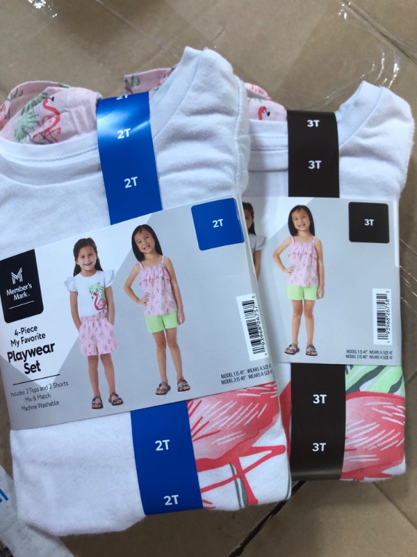 Photo 1 of 4-piece my favorite playwear set 2T and 3T