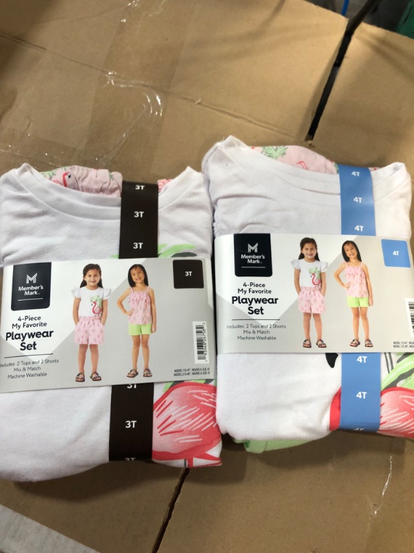 Photo 3 of 4-piece my favorite playwear set 4T and 3T