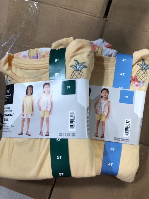 Photo 2 of 4-piece my favorite playwear set 4T and 5T