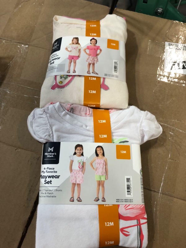 Photo 3 of 4-piece my favorite playwear set 2 pairs 12 months