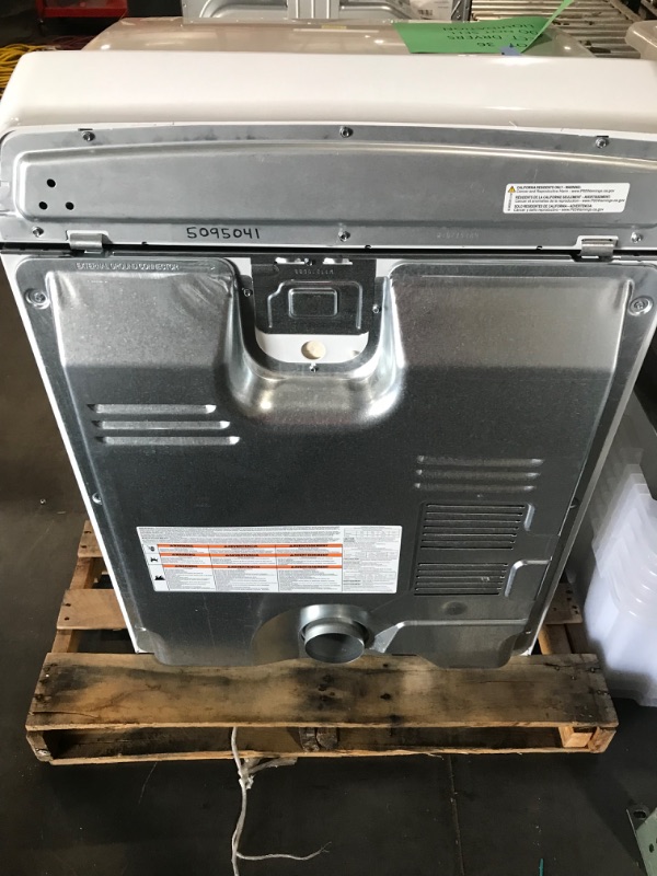 Photo 9 of **USED, HAS DAMAGE, UNABLE TO TEST, NO POWER CORD**  WHIRLPOOL 7.0 Cu. Ft. Top Load Electric Moisture Sensing Dryer