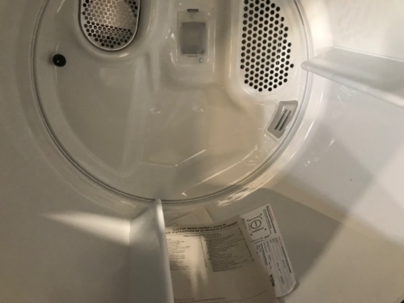 Photo 3 of **MINOR DAMAGE, SCUFFS/SCRATCHES, UNABLE TO TEST, NO POWER CORD INCLUDED** MAYTAG PET PRO TOP LOAD ELECTRIC DRYER - 7.0 CU. FT.