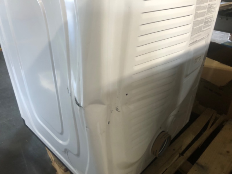 Photo 3 of **DAMAGED**Samsung 7.4-cu ft Electric Dryer (White)