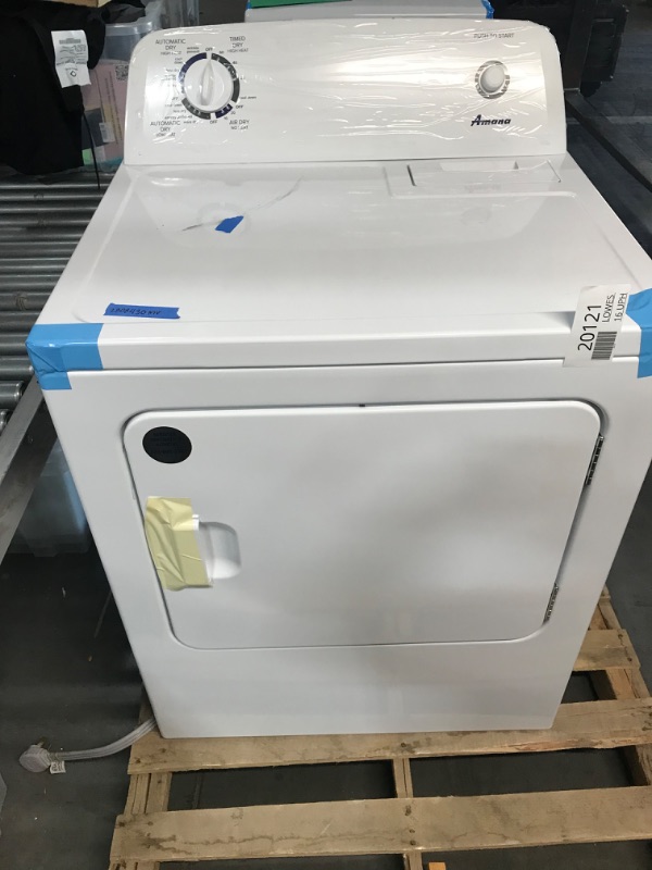 Photo 1 of ** LIKE NEW, UNABLE TO TEST** AMANA 6.5 CU. FT. ELECTRIC DRYER WITH WRINKLE PREVENT OPTION