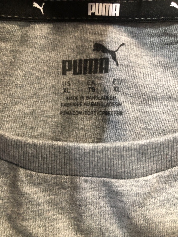 Photo 4 of GREY PUMA SHIRT SIZE XL