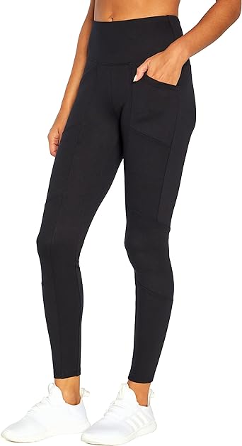 Photo 1 of Marika Women's Date Night Ponte High Rise Pocket LeggingSIZE LARGE- COLOR BLACK