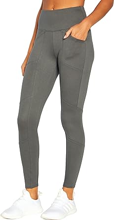 Photo 1 of  MEMBERS MARK Women's Date Night Ponte High Rise Pocket Legging SIZE XXL LARGE- COLOR GREY